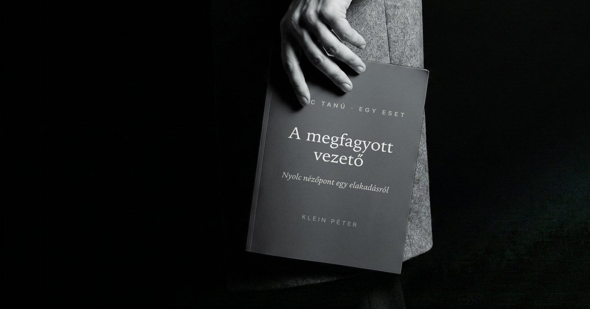 A megfagyott vezető, a novella borítója.